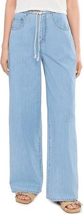 Daze Madison Mid-Rise Wide Leg in Whimsy Womens Clothing Whimsy : 30 32, Cotton/Denim