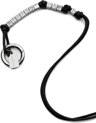 Maison Margiela Beaded Leather Keyring
