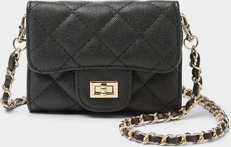 Simons Womens Quilted mini crossbody bag