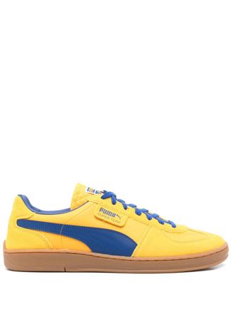 Puma x Parma Super Team sneakers - men - Calf Leather/Calf Leather/Rubber/Calf Suede - 10.5 - Yellow