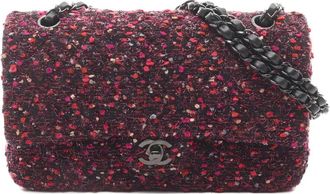 Chanel Borsa a spalla Double Flap con catena 2018-2019 - Rosso