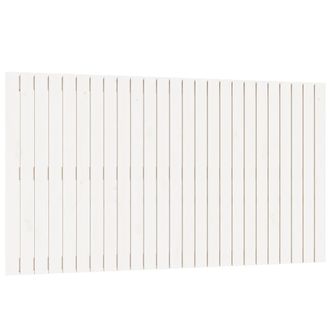 vidaXL Testiera Da Parete Bianca 159,5x3x90 Cm Legno Massello Di Pino - Vidaxl