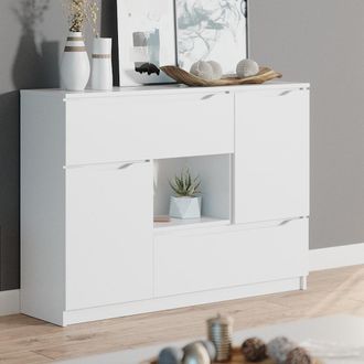 Vicco Aparador Ruben, Blanco, 120 X 84 Cm Vicco