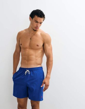 Polo Ralph Lauren Traveller - Pantaloncini da bagno classici blu reale