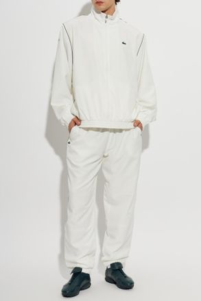 Lacoste Tracksuit: Sweatshirt, Trousers, Mens, White