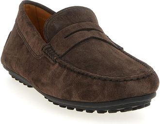 Tod's Brown Suede Loafers