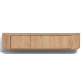 Moloo Mueble tv mural l.180 cm roble expresso