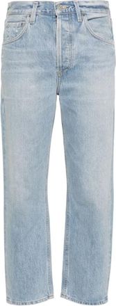 Citizens Of Humanity Straight Jeans - Dames - Regular Fit Jeans - Blauw - W31 - Katoen - Jeans