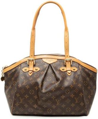 Louis Vuitton Pre-owned Tivoli GM - Dames - Vintage Schoudertas - Bruin - ONE Size - Leer - Vintage