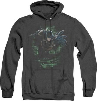 Gildan Batman Surprise Adult Heather Hoodie / Hooded Sweatshirt