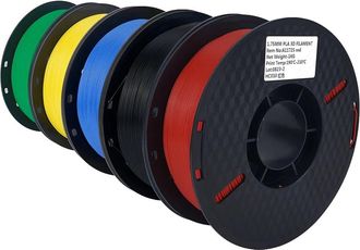 OEM Filamento Para Impresora 3d, 1,75 Mm De Di&aacute;metro, Acabado Brillante, 5 Kg, Colores Surtidos