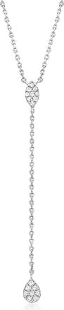 RS Pure by Ross-Simons Diamond Y-Necklace in Sterling Silver