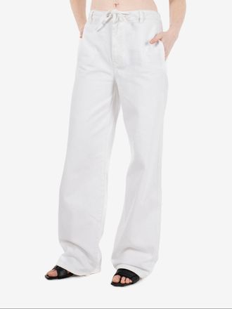 Semicouture Pantaloni Daria bianco