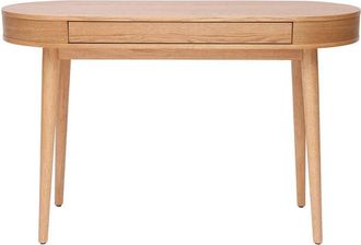 Miliboo Miliboo - Escritorio Con Caj&oacute;n De Madera Clara 120 Cm Judith