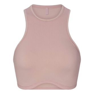 Nike (WMNS) Nike x SKIMS Ribbed Seamless Racer Front Bra Himalayan BABRA9714W-HEC