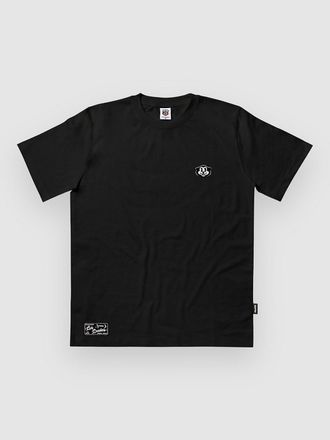 THE DUDES Little Bear Classic Heavyweight T-Shirt schwarz