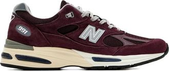 New Balance 991v 2 Sneaker - Heren - Sneakers - Rood - 36 EU - Su&egrave;de - Schoenen