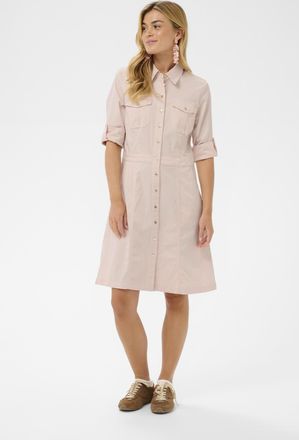 Cream Jurk CROttilie Jurk Regular fit