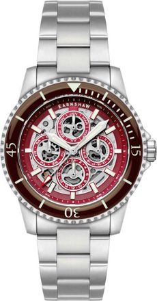 Earnshaw Duncan Automatic Red Dial Mens Watch ES-8320-33