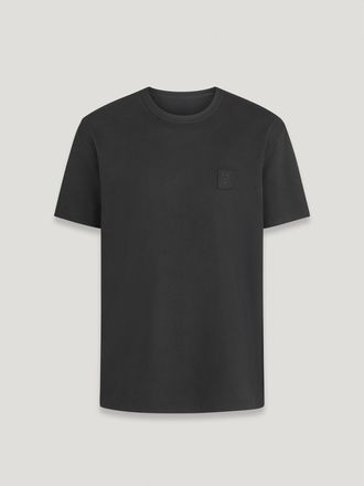 Belstaff Belstaff Camiseta Hockley para hombre Punto de algodón grueso NEGRO 2XL
