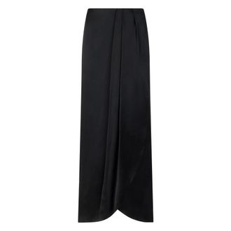 Maison Margiela Dames, Rokken, Zwart, Maat: XS Zijde