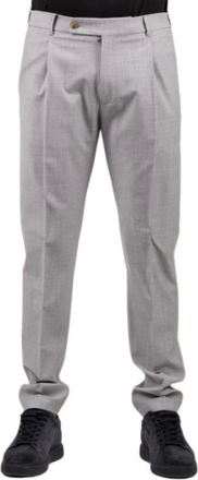 Berwich Retrolong Pantaloni - - Trousers - Uomo - Grigio - S