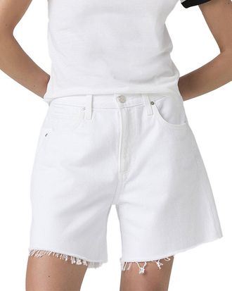 Paige Archie Long Laundered White Short