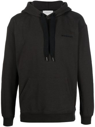Isabel Marant Marcello logo-embroidered hoodie - Black