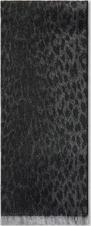 Gucci Reversible GG Wool Jacquard Scarf, Grey