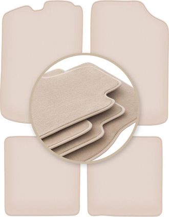 OEM Alfombrillas Premium Beige Para: Volkswagen Golf I Hatchback 1974-1983