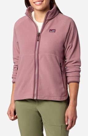 Marmot Upward Front Zip Fleece Jacket in Light Mauve at Nordstrom, Size X-Small