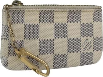 Louis Vuitton Pre-owned Accessories, female, White, Size: ONE SIZE Pre-owned Vintage Canvas Wallet
