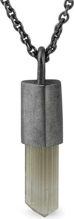 Parts Of Four Halsketting met geoxideerd sterling zilver en zultaniet - Grijs