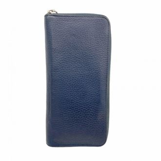 Louis Vuitton Navy Blue Long Wallet (Bi-Fold) (Pre-Owned)