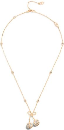 Valentino Garavani Cherryfic Crystal-embellished Necklace