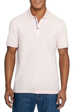 ConStruct Slim Fit Short Sleeve Solid Polo in Pink at Nordstrom, Size Xx-Large