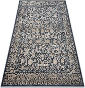 RugsX Alfombra Nain Ornamento Vintage 7557/51944 Beige / Azul Oscuro Beige 120x170 Cm