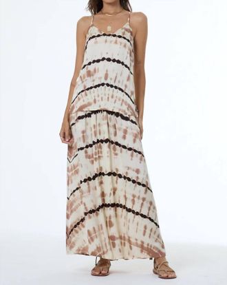 Young Fabulous & Broke Mi Amor Tank Top In Fawn Cuba Wash