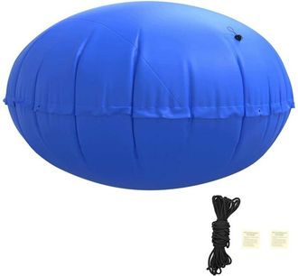vidaXL Almohada De Piscina De Invierno Azul &Oslash; 220 X 140 Cm Pvc Vidaxl