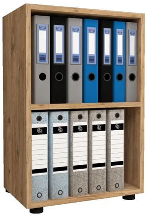 ebuy24 Estante De Archivo De Oficina De Madera Ulas 2f 74x49x32 - Vcm