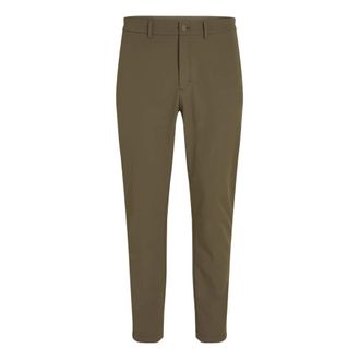 Calvin Klein Heren, Broeken, Groen, Maat: W30 L32 Nylon