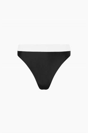 Goldbergh Womens Oceane Bikini Bottom In Black/white