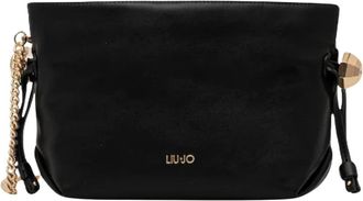 Liu Jo Tassen, Dames, Zwart, ONE Size, Polyester, Riccy Schoudertas