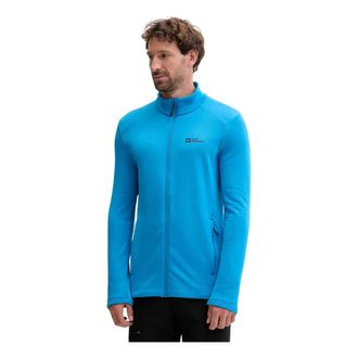 Jack Wolfskin Kolbenberg Full-Zip Fleece - Heren - Sport - Blauw - Maat: XL Fleece
