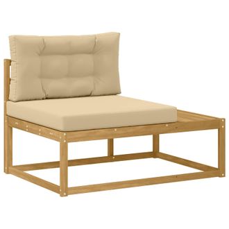 vidaXL Sof&aacute; De Esquina Exterior Blanco 115 X 83 X 73 Cm Poli&eacute;ster Vidaxl
