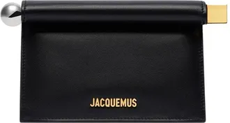 Jacquemus The Small Rond Carre Leather Clutch