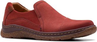 Clarks Orlene Slip Nubuck Loafer