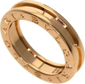 Bulgari B.Zero1 Pink Gold (18K) Band Ring (Pre-Owned)
