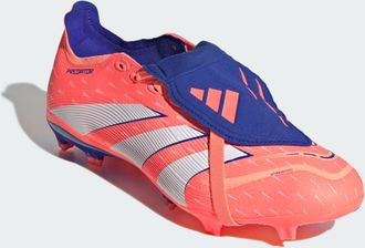 adidas adidas Performance Unisex Predator League Fold-Over Tongue Firm/Multi-Ground Boots - Orange - Size UK 10.5
