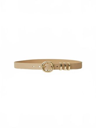 B-Low The Belt Womens Bennet Leather Belt In Beige